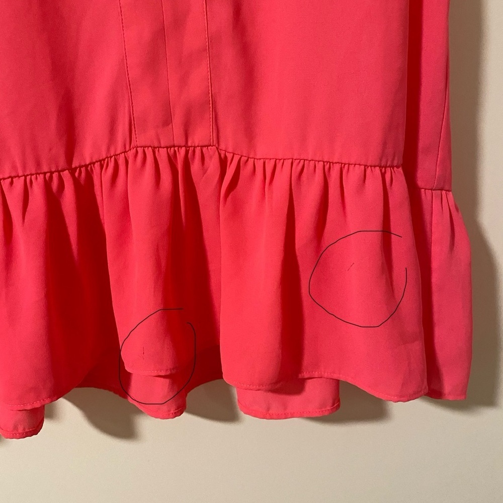 Lilly Pulitzer Vibrant Pink Sleeveless Blouse - Picture 4 of 6